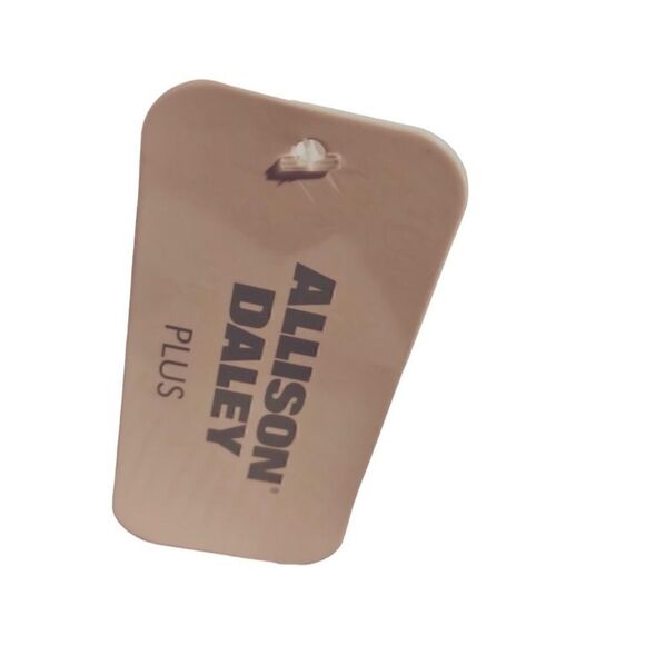 NWT Allison Daley Below-Knee White Pants Capris Elastic Waist Ruffle Legs String - Picture 5 of 5